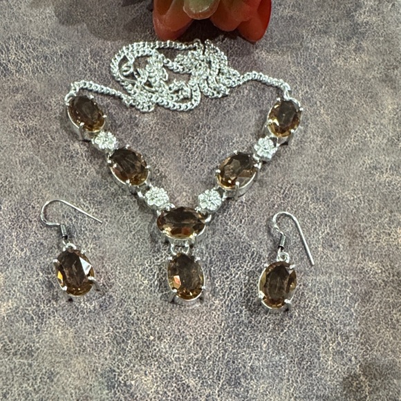 Jewelry - Smokey Topaz Jewelry Set